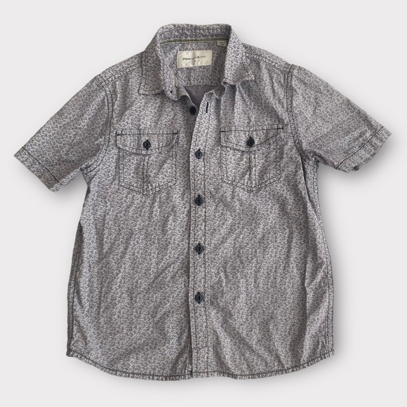 Paper Denim & Cloth Boys Child Button Up Shirt Size 5 100% Cotton Preppy - Picture 1 of 5